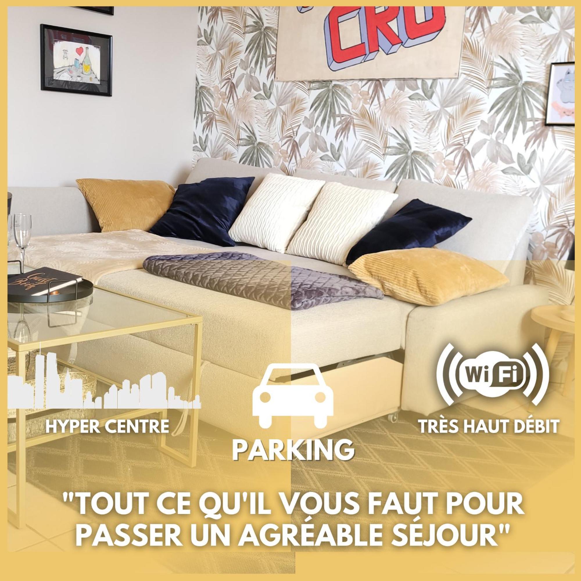 Gite Urbain - La Capsule - Parking 埃佩尔奈 外观 照片